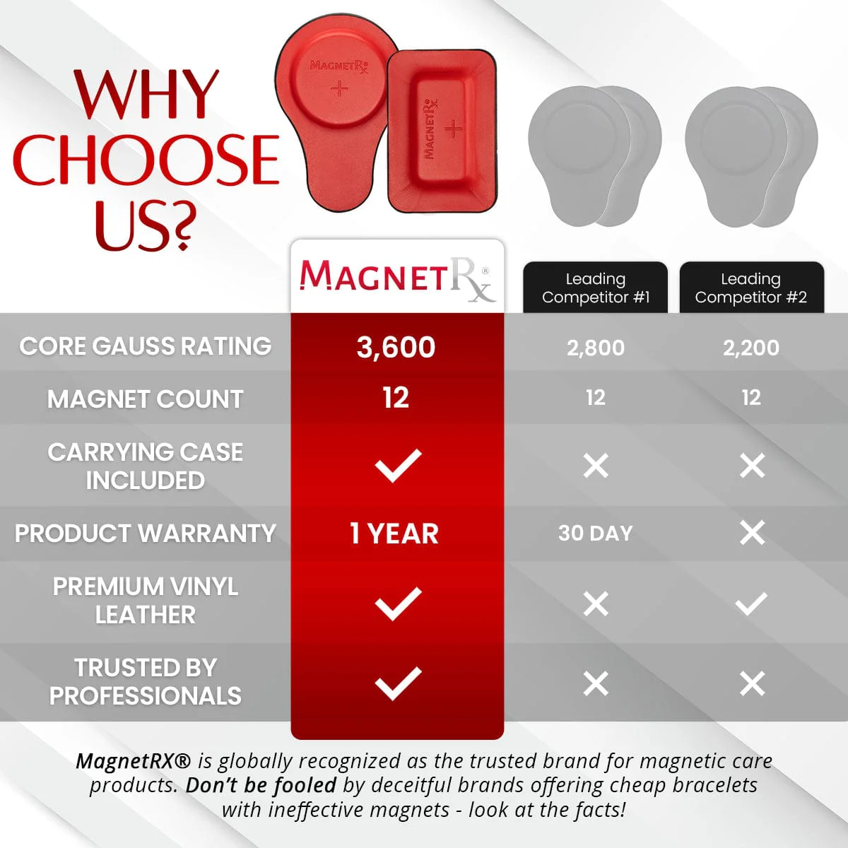Biomagnetic Therapy Magnet Kit — Ferrite & Leather (12 Mixed Units) - Image 6