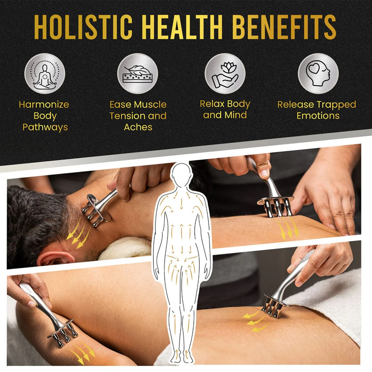 Magnetic Meridian Massage Fork - Image 4