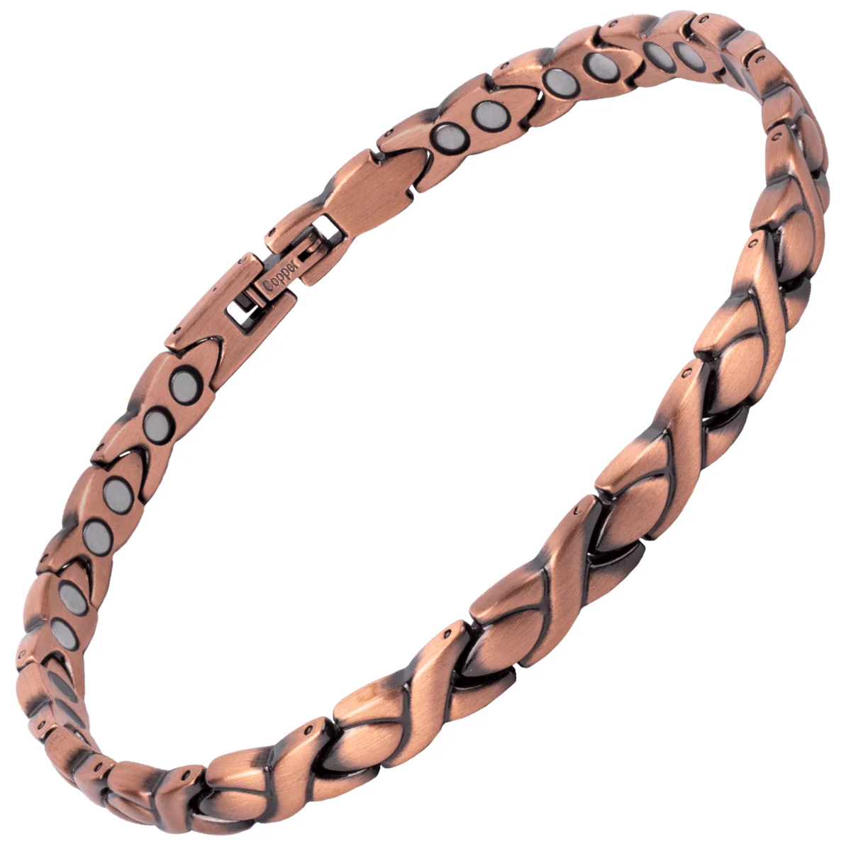 Ultra Strength Copper Magnetic Therapy Anklet for Women - Image 10