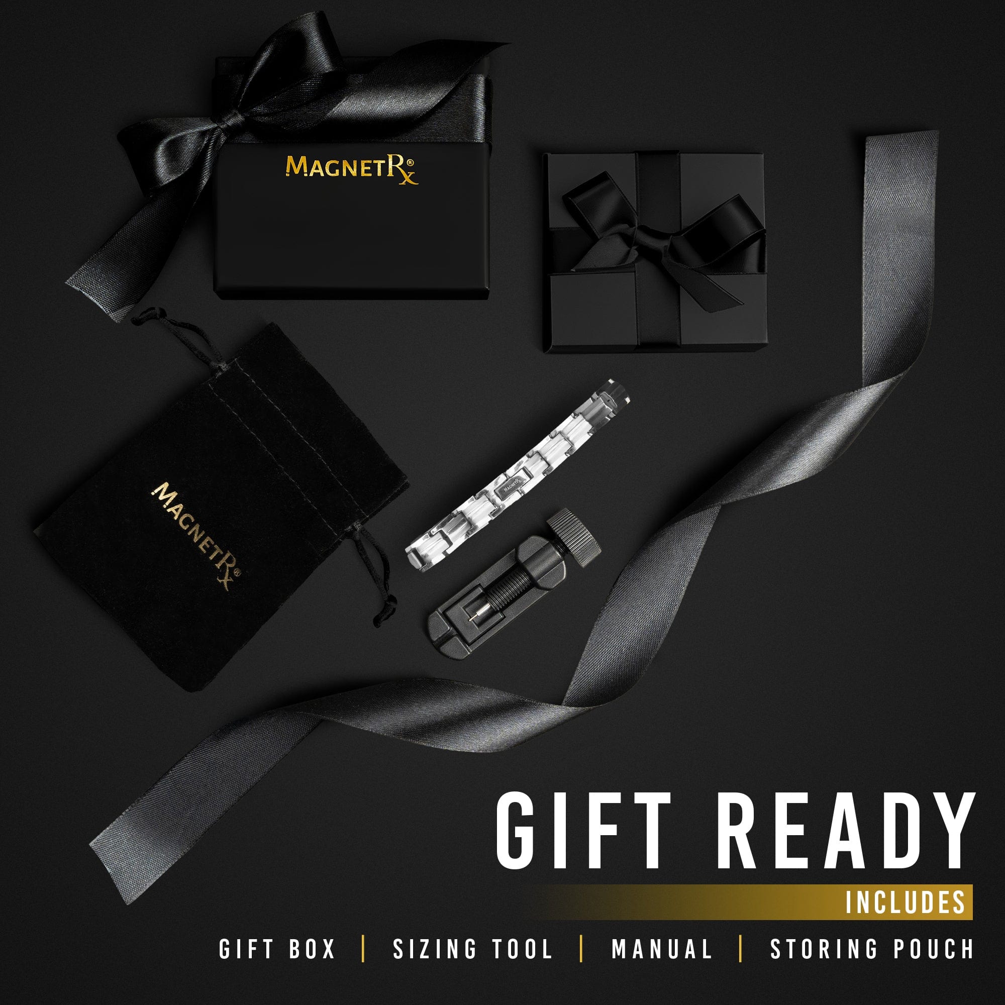 Women's Ultra Strength Silver Titanium Magnetic Therapy Bracelet - Image 8